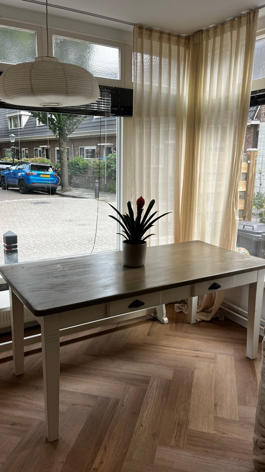 Riviera Maison tafel - Opknapper in goede staat, Ophalen, Gebruikt, 100 tot 150 cm, 50 tot 100 cm