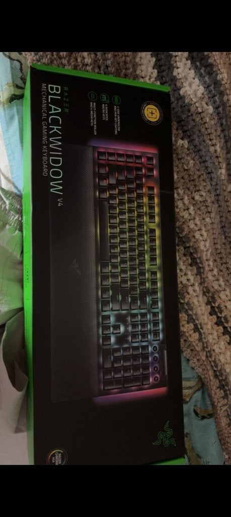 Razer BlackWidow V4 - Yellow Switch - RGB, Verzenden, Zo goed als nieuw, Razer, Qwerty