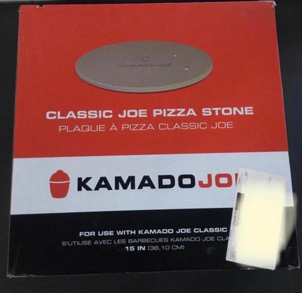 Nieuwe Kamado Joe Classic pizzasteen 38cm diameter 1,5cm dik, Ophalen of Verzenden, Nieuw