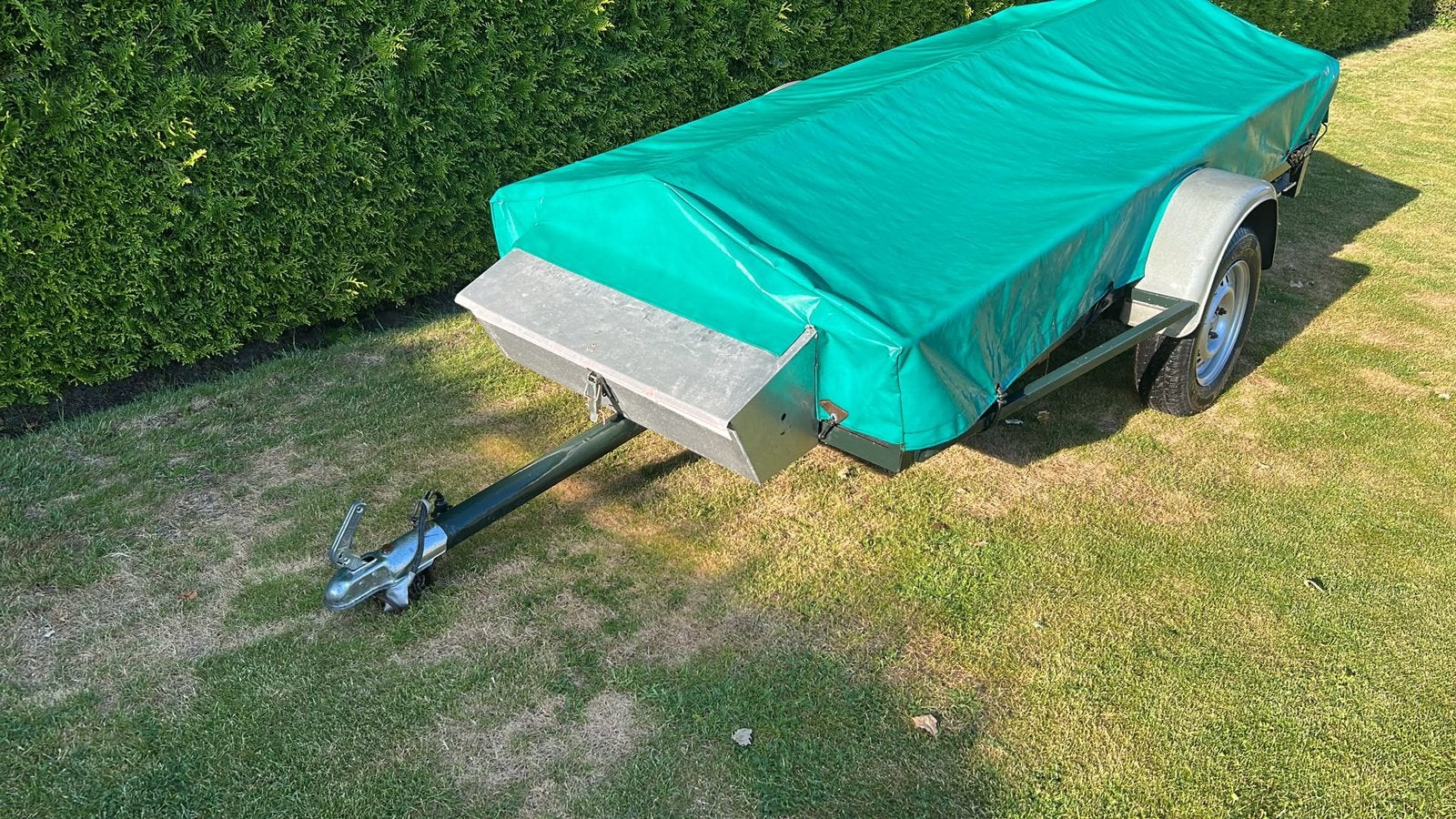 aanhangwagen, Ophalen, Gebruikt