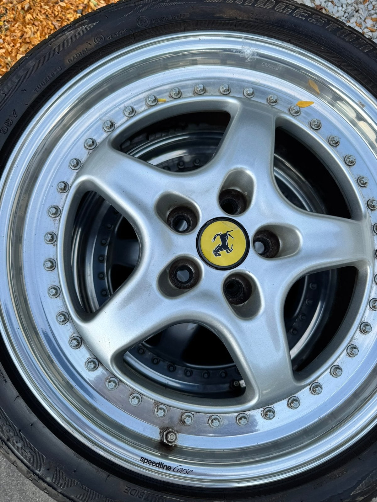 Ferrari Speedline velgen 18 inch 3 delig, Ophalen of Verzenden, 18 inch, Zomerbanden, Velg(en)