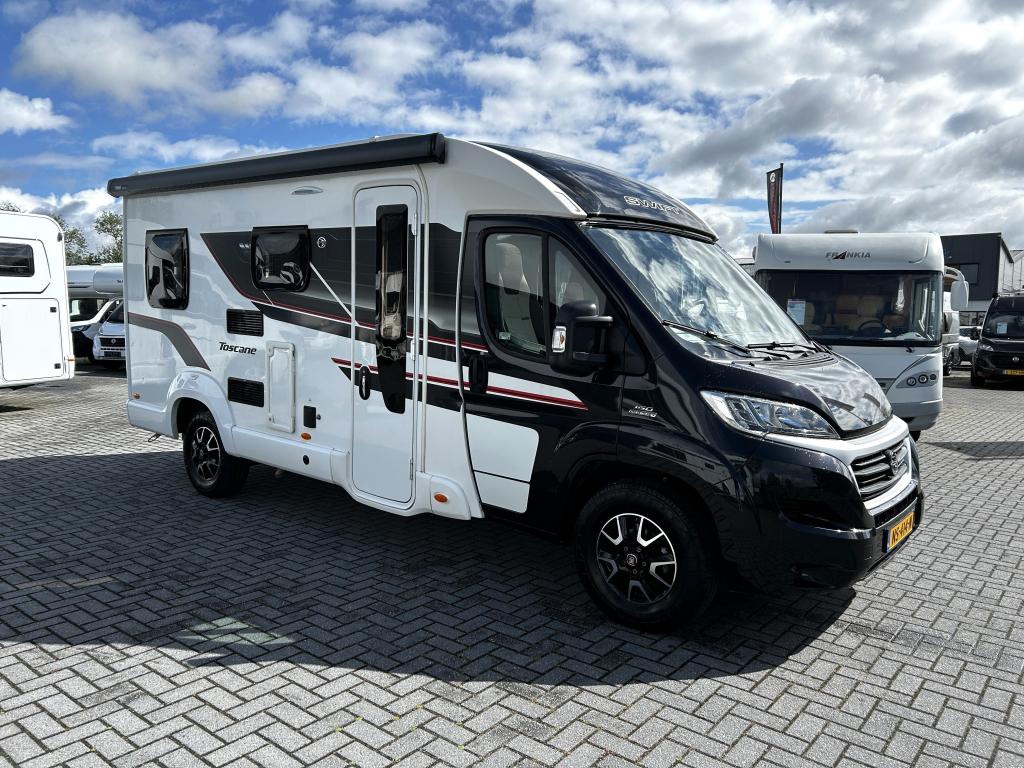 Swift Toscane 640 HB hefbed/vastbed/180pk/2017/top-indeling, Overige merken, Fiat, Bedrijf, 6 tot 7 meter