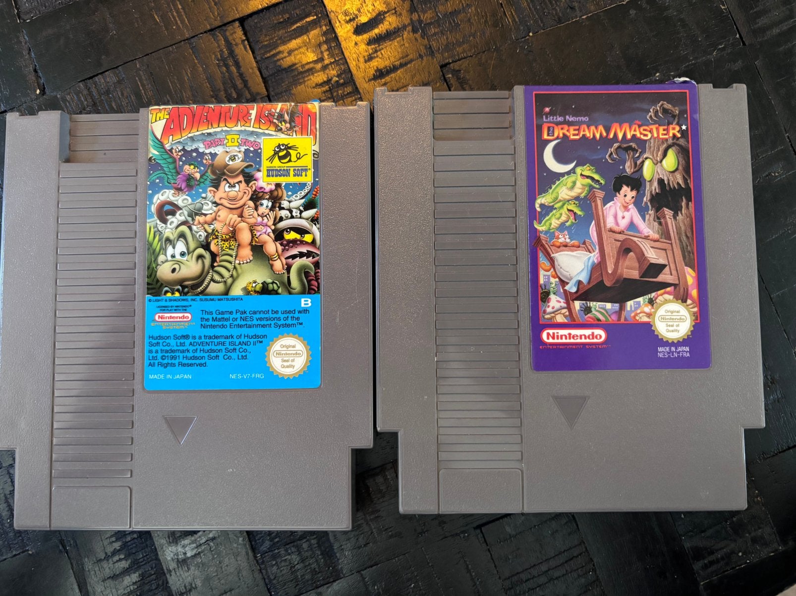 NES Games: Little Nemo Dream Master & Adventure Island II, Spelcomputers en Games, Games | Nintendo NES, Ophalen of Verzenden