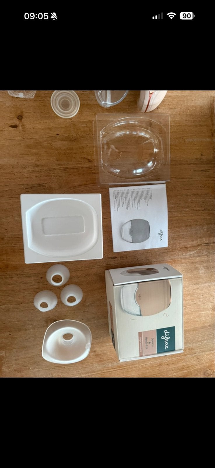 Foto 10 van Difrax Handsfree Borstkolf - Draagbare Elektrische Kolf