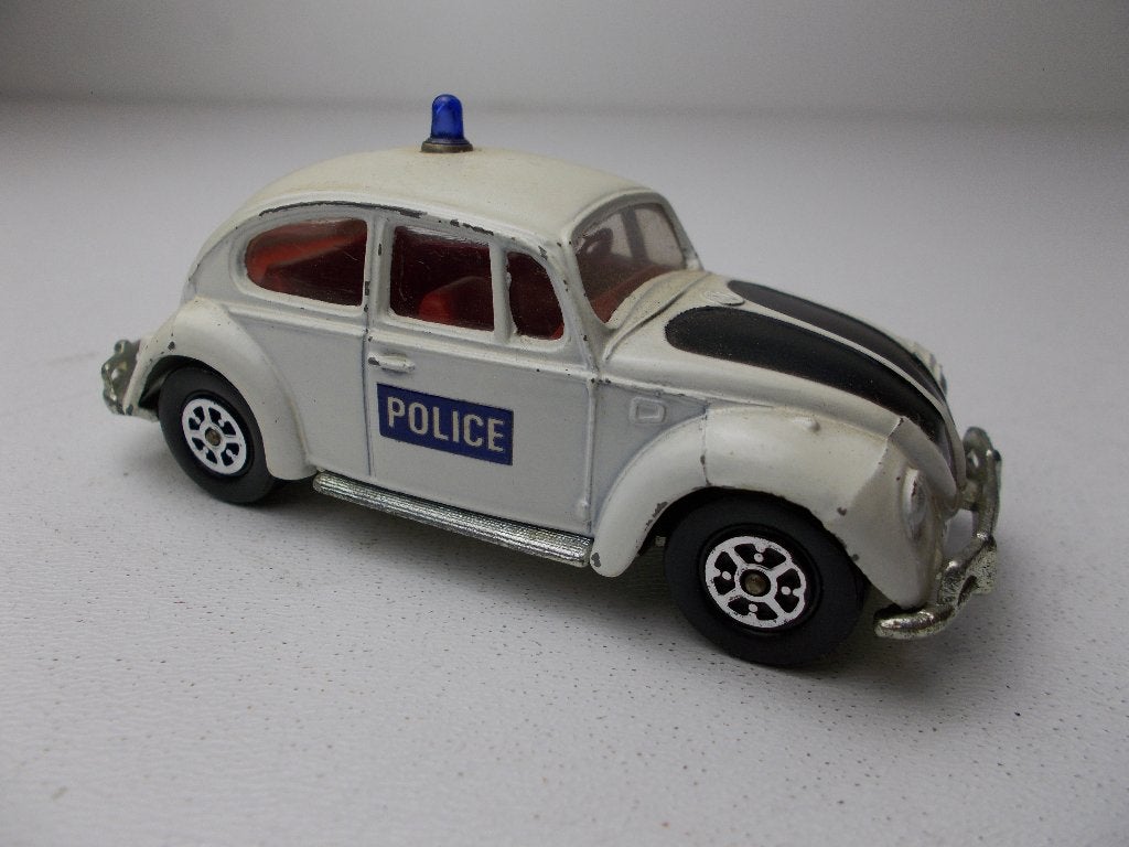 1970 Corgi Toys 373 VOLKWAGEN 1200 SALOON "POLICE" Igst. (C), Hobby en Vrije tijd, Modelauto's | 1:43, Zo goed als nieuw, Auto