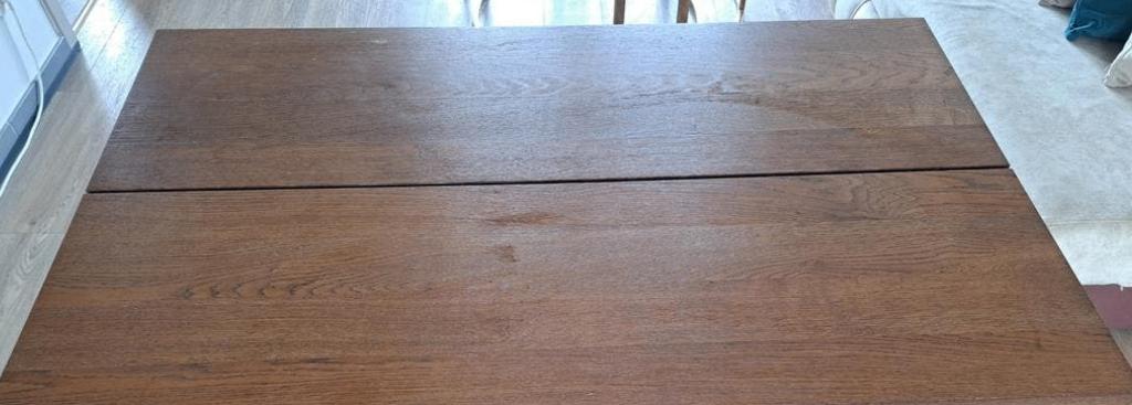 IKEA Morbylanga Eikenfineer Tafel 140x85, Ophalen, 50 tot 100 cm, 100 tot 150 cm, Nieuw