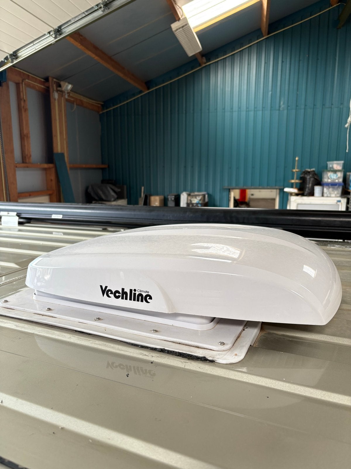 Vechline Climate dakluik met ventilator voor camper/caravan, Caravans en Kamperen, Caravan accessoires, Ophalen, Zo goed als nieuw