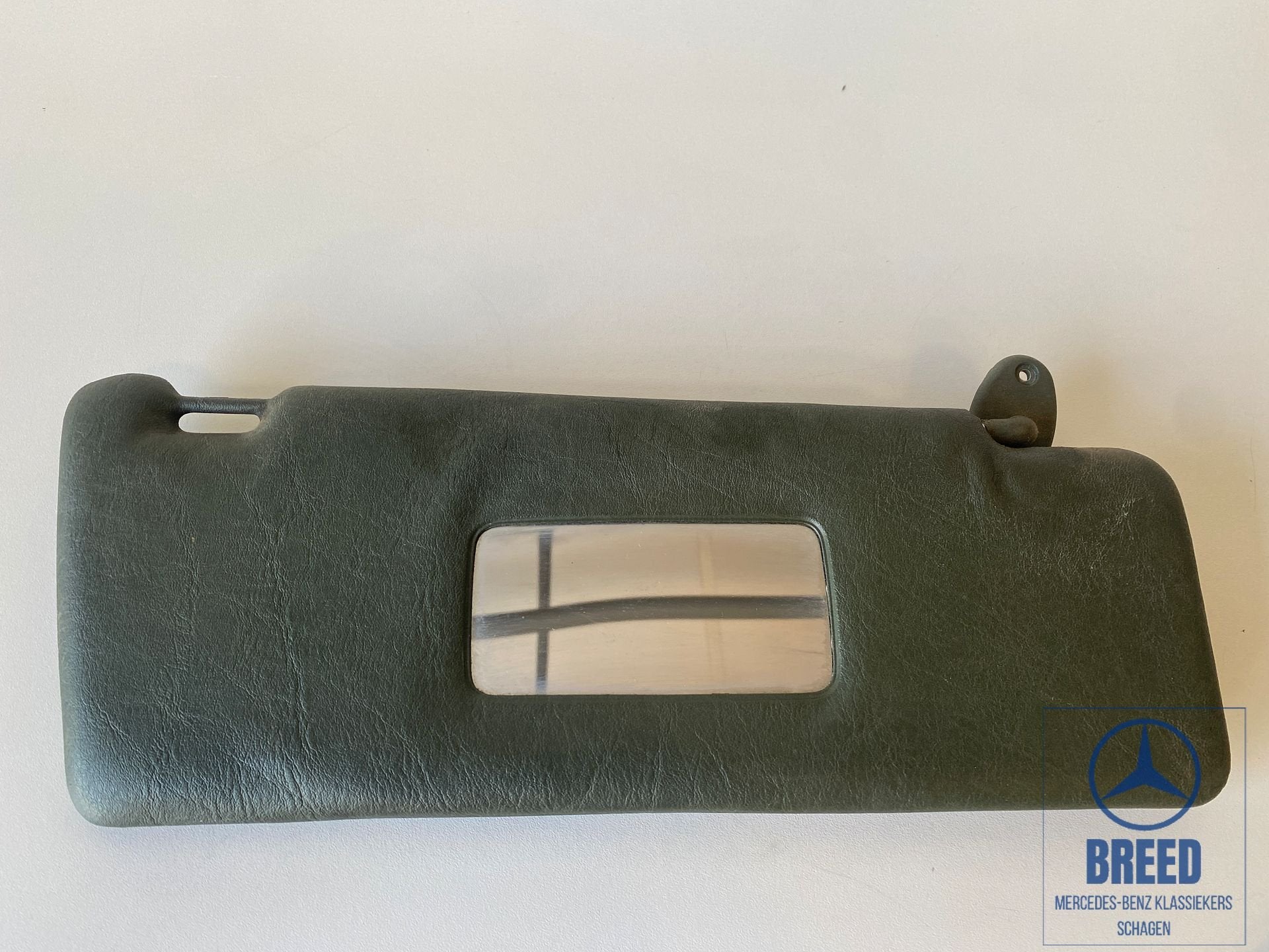 Zonneklep rechts olijfgroen voor Mercedes-Benz W124 W201, Gebruikt, -, Ophalen of Verzenden, -