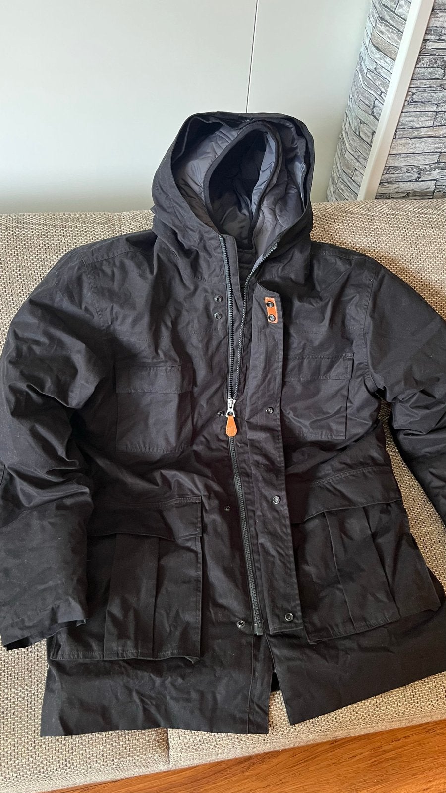 Timberland Weathergear Heren Jas Zwart xl, Ophalen, Nieuw, Maat 56/58 (XL), Zwart