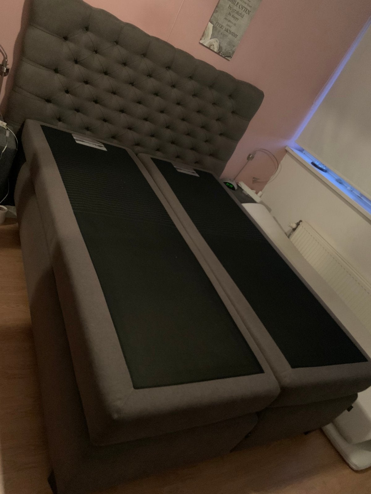 Boxspring, Huis en Inrichting, Slaapkamer | Boxsprings, Ophalen, Tweepersoons, Zo goed als nieuw, 180 cm