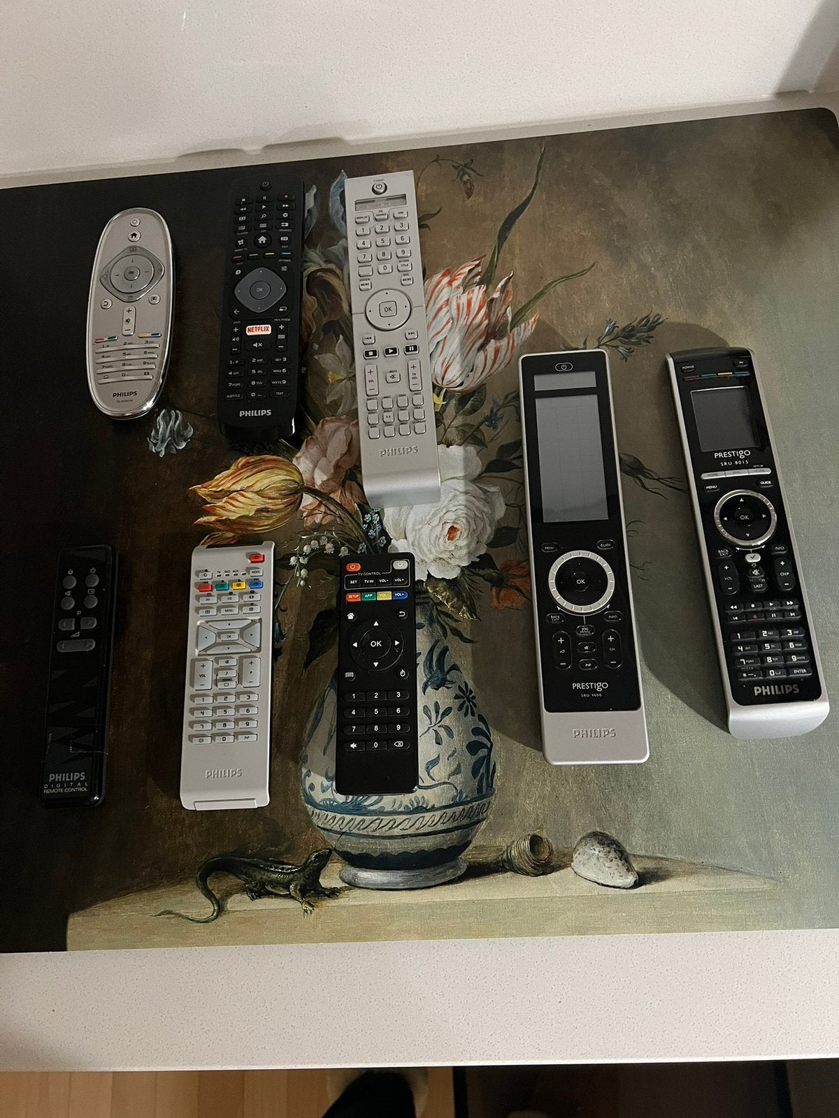 8x Philips afstandsbediening, Ophalen of Verzenden, Zo goed als nieuw, Tv