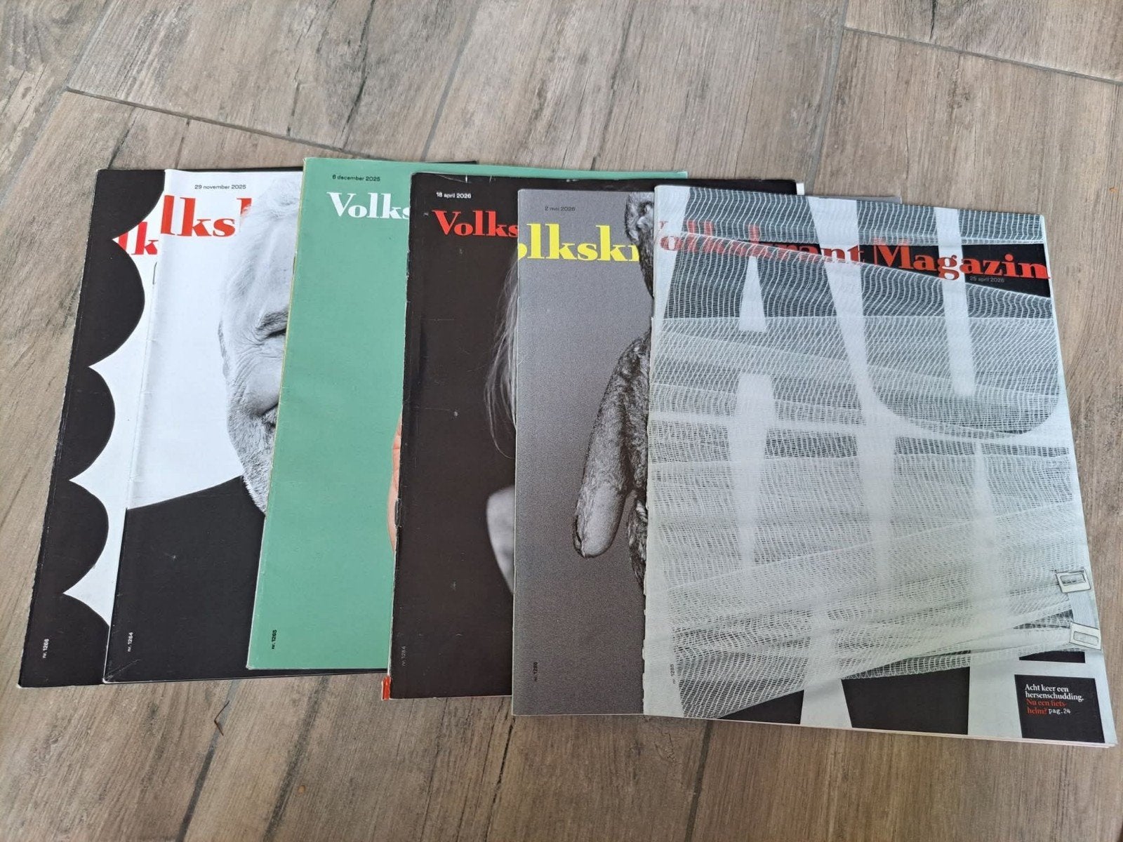 6x Volkskrant magazine, Ophalen of Verzenden, Gelezen, Muziek, Film of Tv