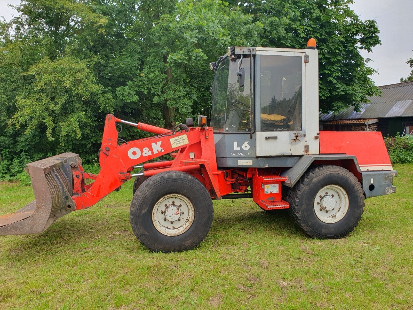 O&K L6 SHOVEL, Ophalen, Wiellader of Shovel