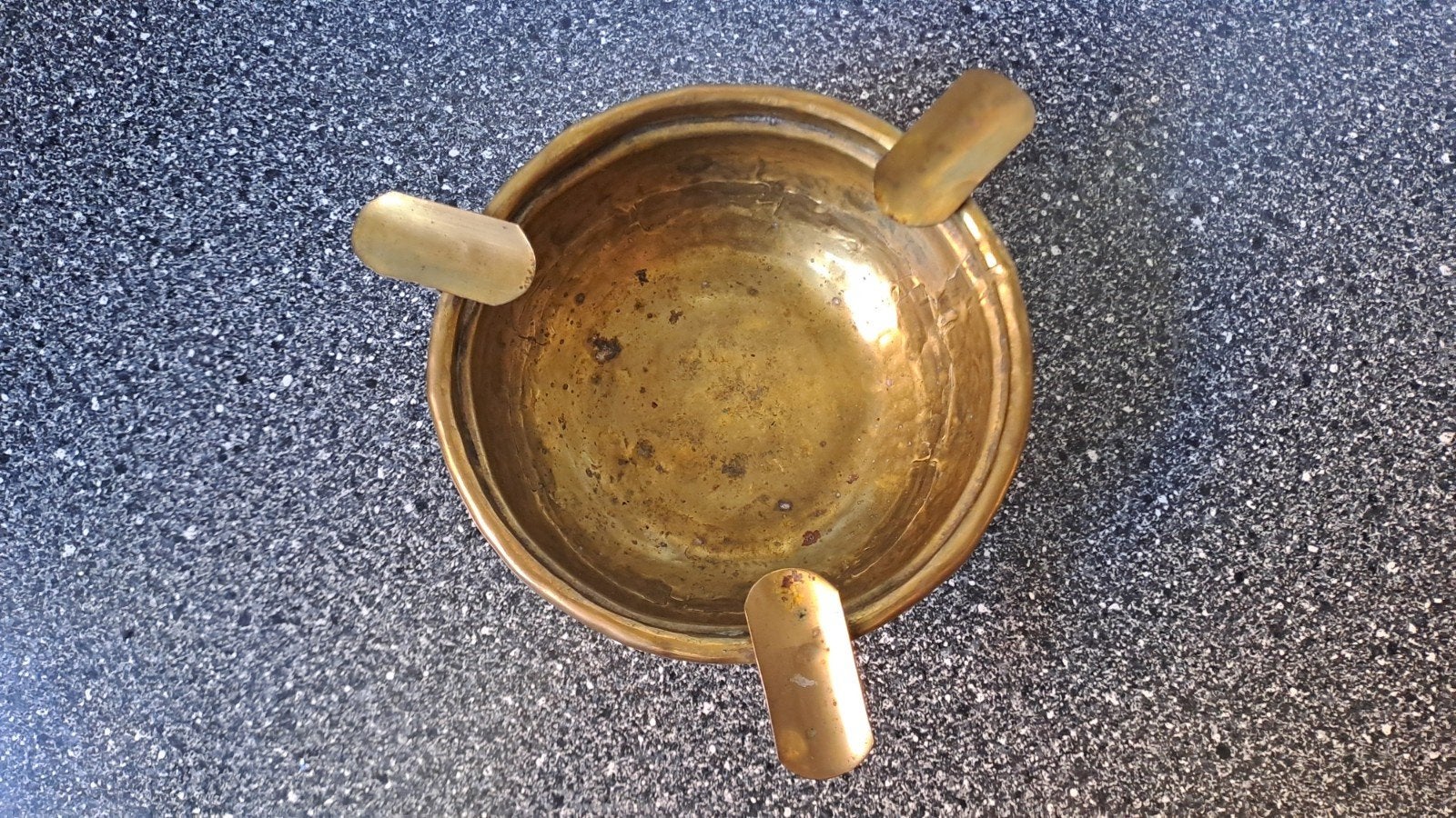 Vintage Koperen Asbak - Handgemaakt, Ophalen of Verzenden, Koper