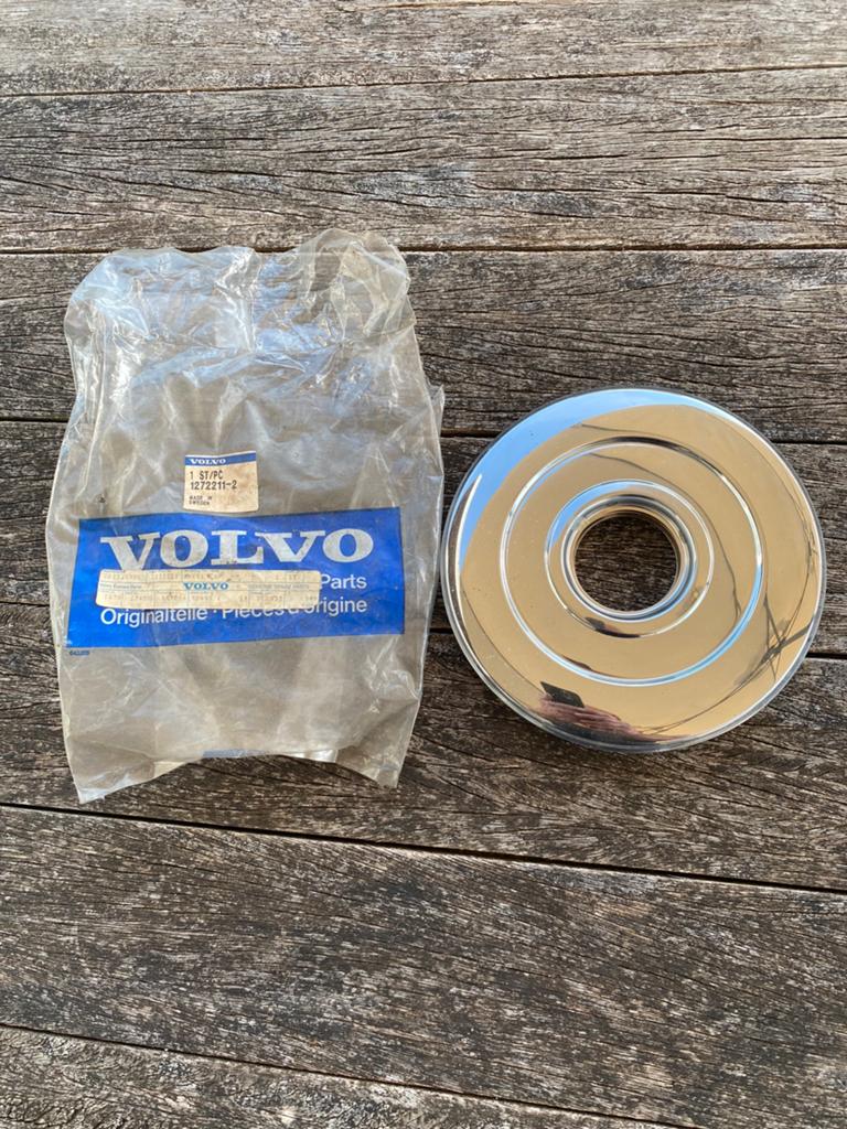 RVS Volvo wieldop nieuw, Volvo 240 740, Auto diversen, Wieldoppen, Ophalen, Nieuw