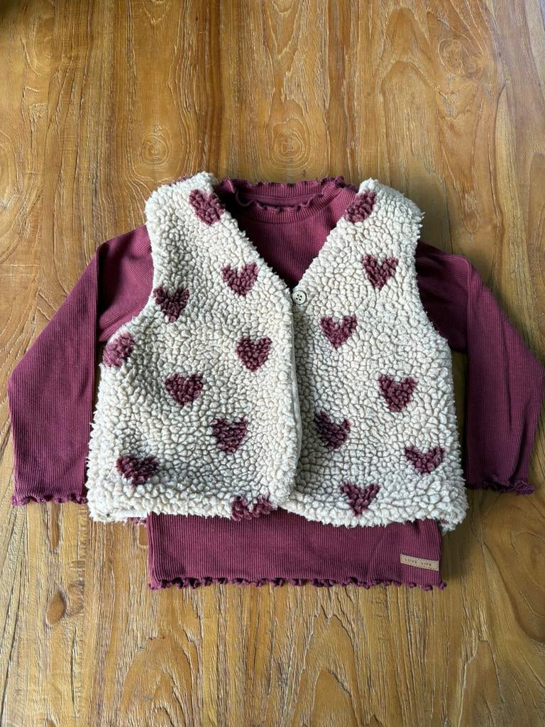 ZGAN longsleeve met body warmer van Prenatal maat 86, Kinderen en Baby's, Babykleding | Maat 86, Ophalen of Verzenden, Zo goed als nieuw