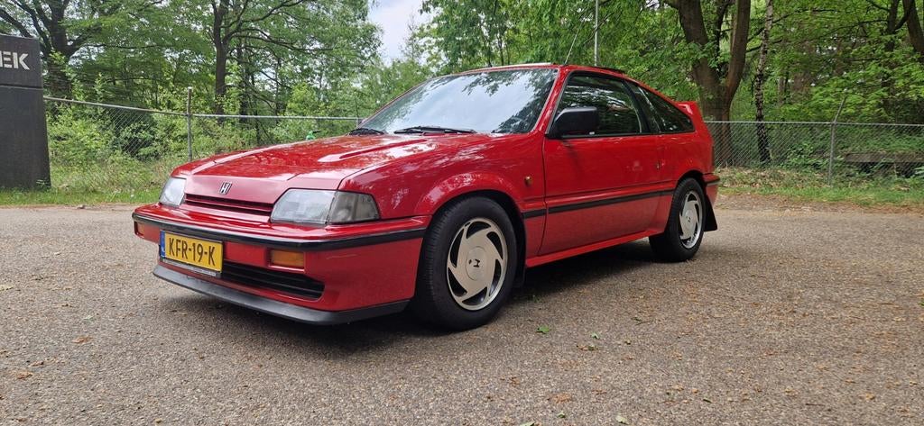 Honda 1988 Rood, Auto's, Voorwielaandrijving, Zwart, 4 cilinders, 765 kg