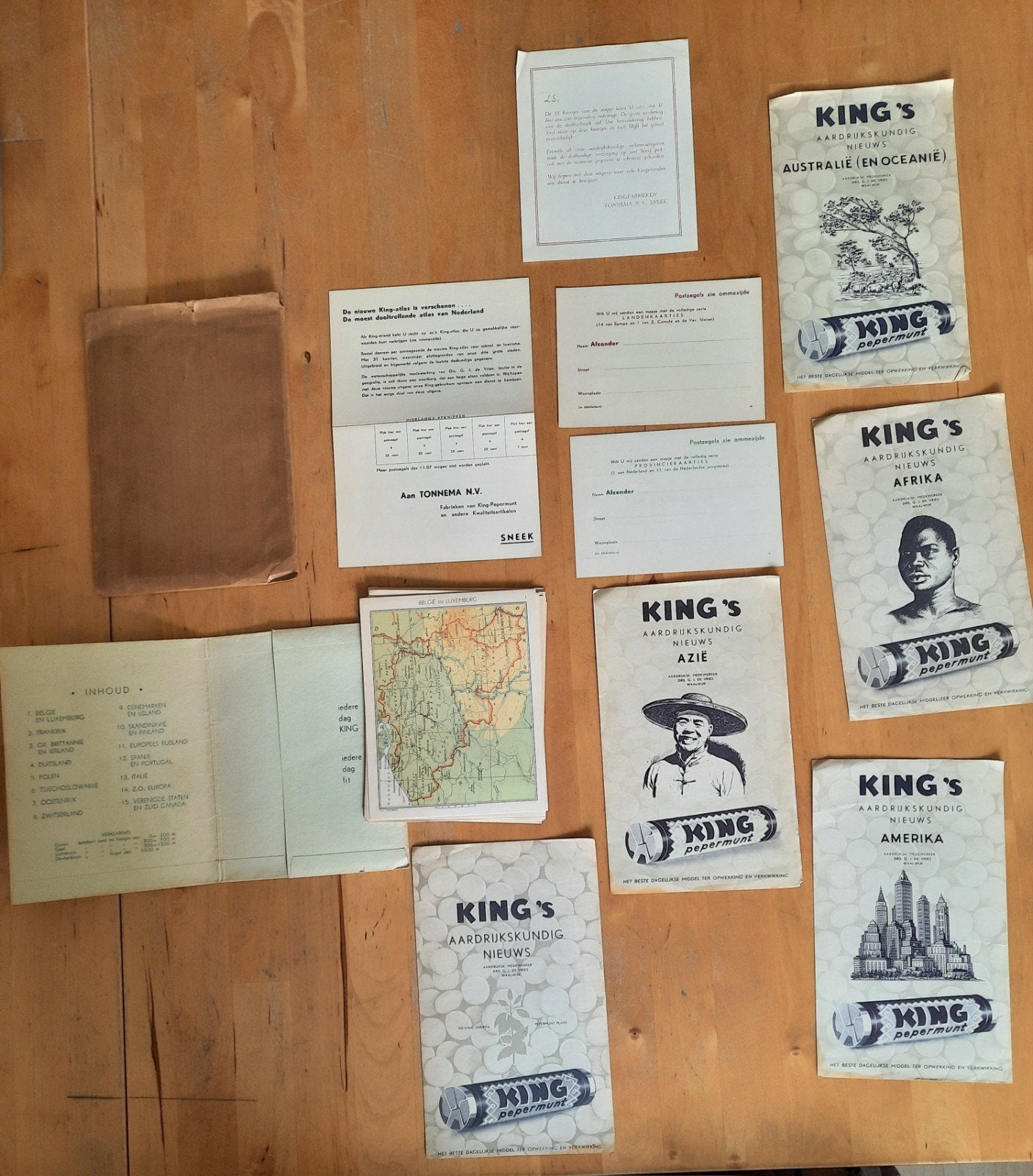 King's/Tonnema - Diverse items, Ophalen of Verzenden