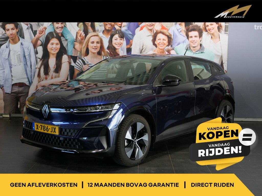 Renault Mégane E-Tech EV60 Optimum Charge Evolution - Occas, Auto's, Renault, Bedrijf, Te koop, Mégane, ABS, Achteruitrijcamera