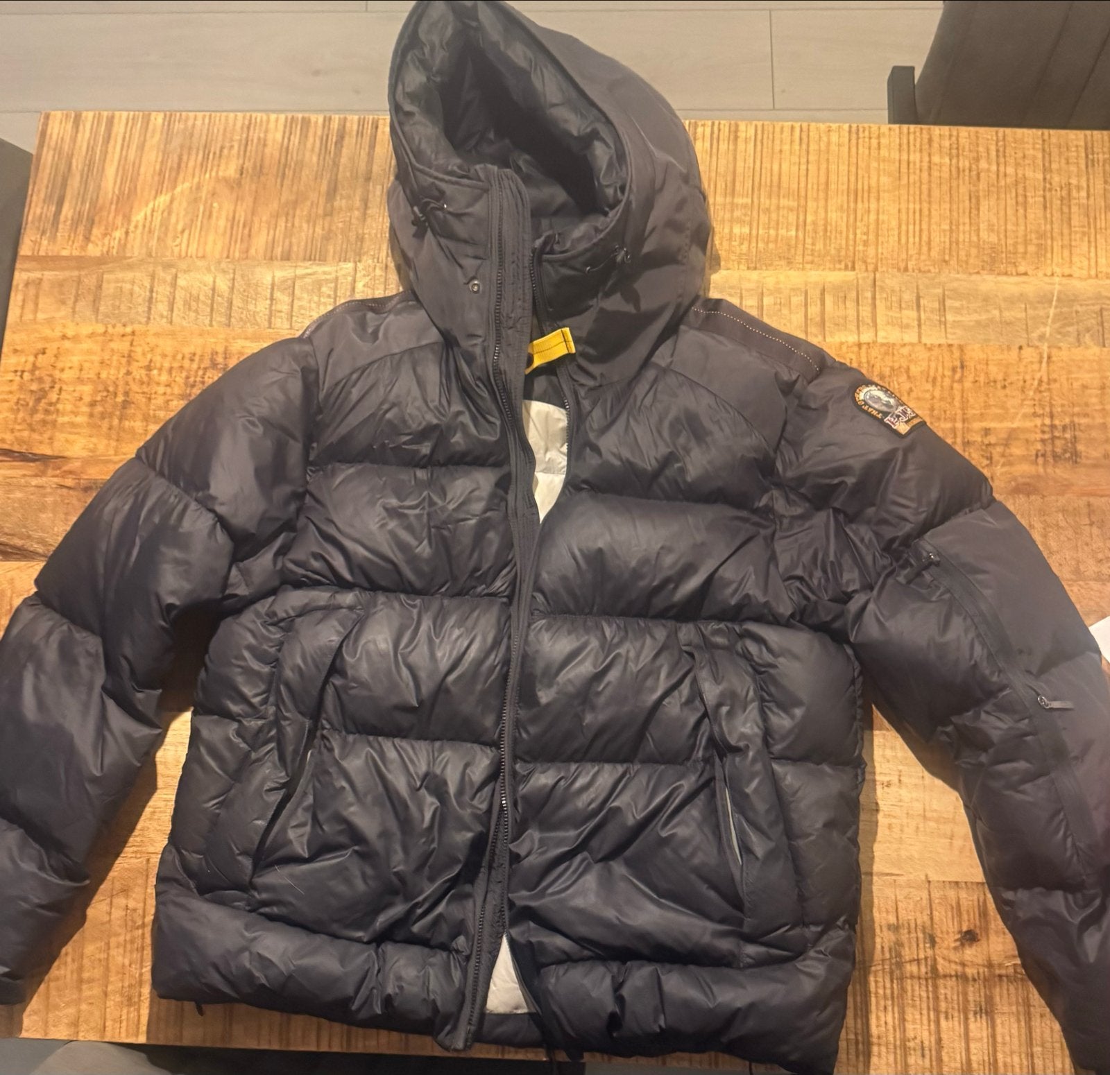 Parajumpers Endurance Jas Maat L, Kleding | Heren, Ophalen, Zo goed als nieuw, Maat 52/54 (L), Zwart