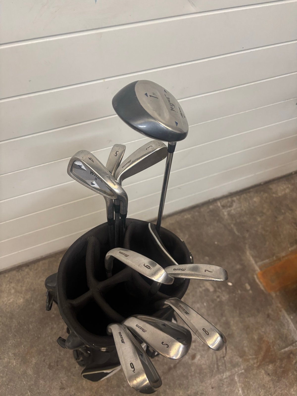 Mizuno Golfset met Tas - Gebruikt, Ophalen of Verzenden, Gebruikt, Set, Mizuno