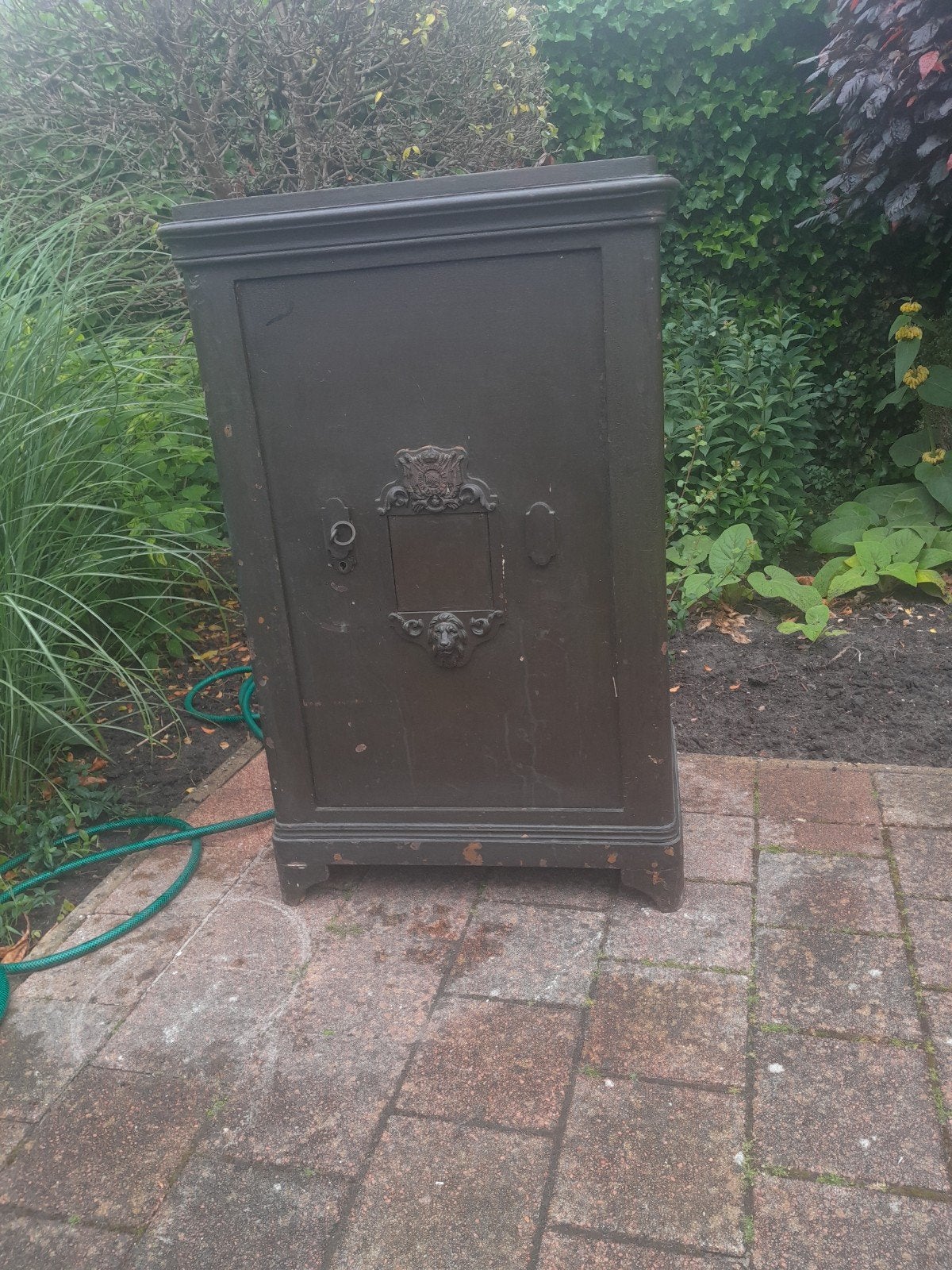 Kluis antiek rond 1900 uit België!, Ophalen, Gebruikt