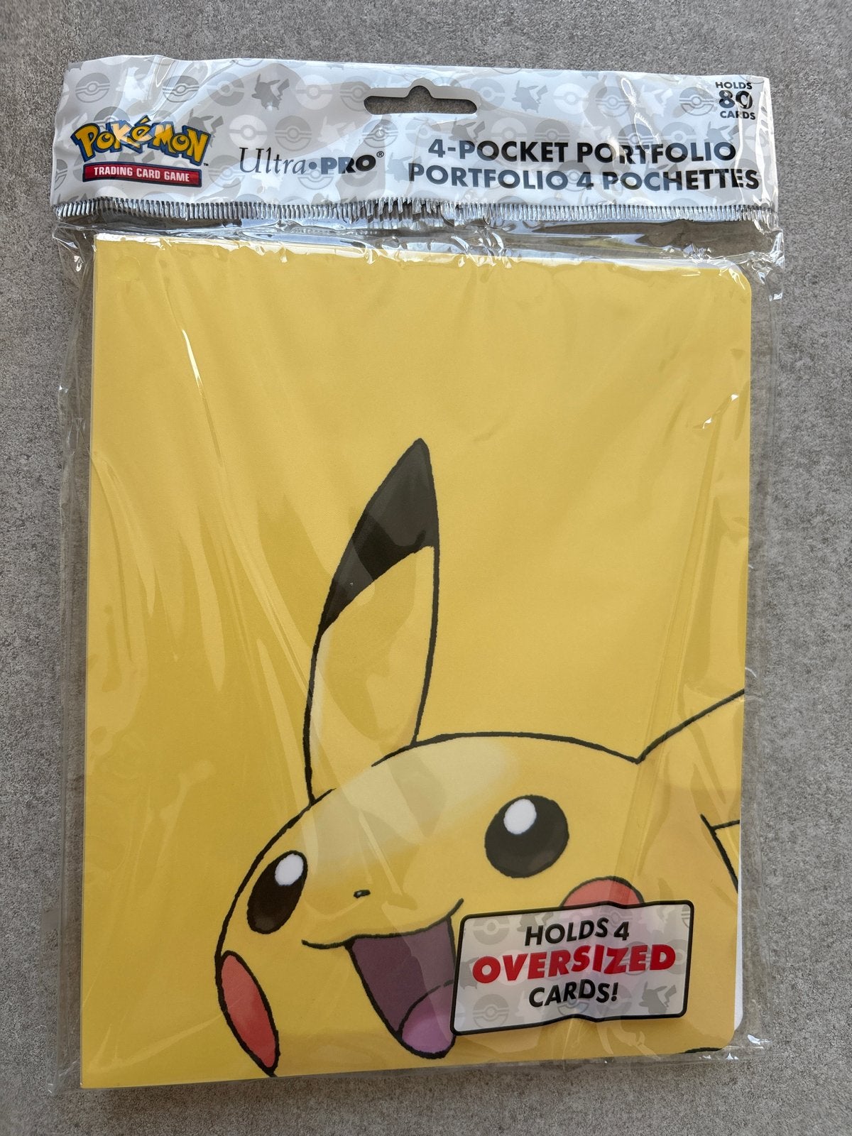 Pokémon Ultra Pro 4-Pocket Portfolio Pikachu, Ophalen of Verzenden, Nieuw, Overige typen