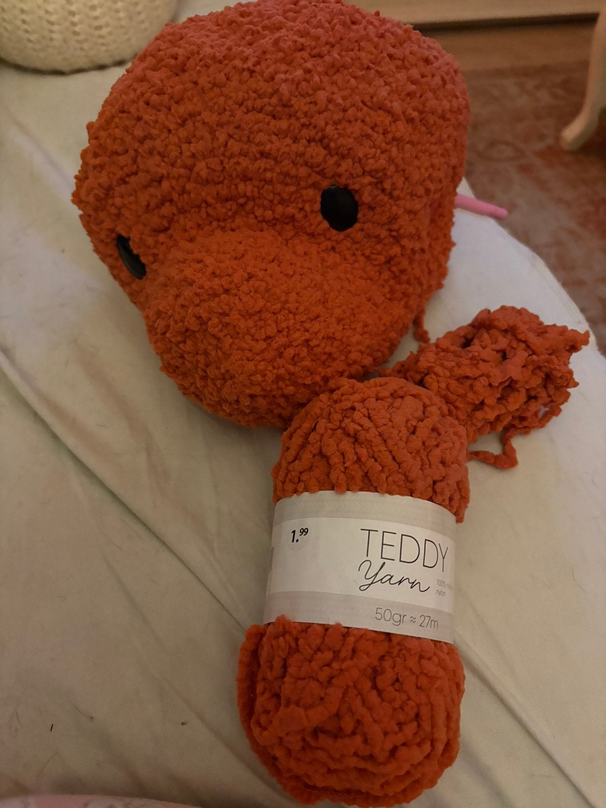 Gezocht! Kruidvat teddy garen, Ophalen of Verzenden, Zo goed als nieuw, Breien of Haken, Wol of Garen