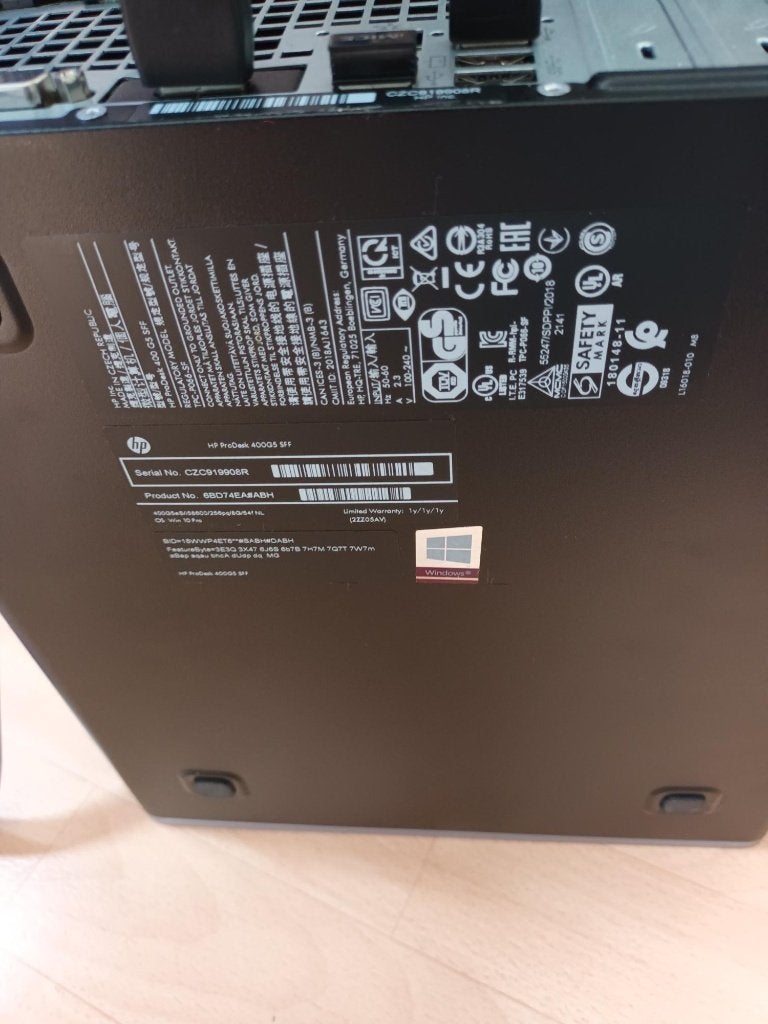 computer, Ophalen, Gebruikt, Onbekend, HP >