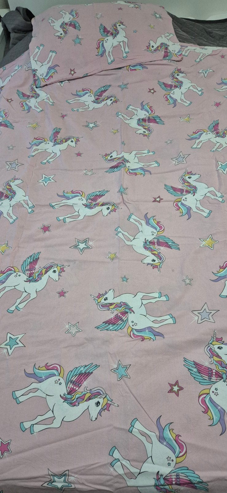 Leuk dekbedovertrek Unicorn / my little pony, Kinderen en Baby's, Kinderkamer | Beddengoed, Meisje, Dekbedovertrek, Ophalen of Verzenden