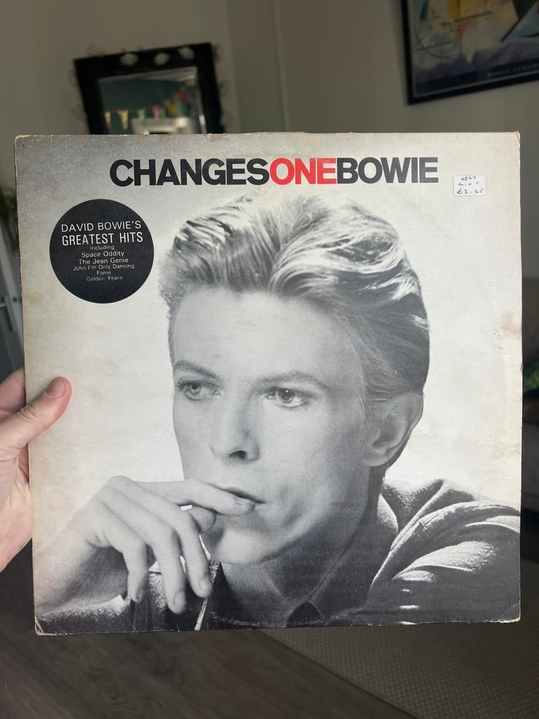 David Bowie - Changesonebowie LP (Greatest Hits), Cd's en Dvd's, Vinyl | Pop, Ophalen, Gebruikt, 1970 - 1979, Complilatie