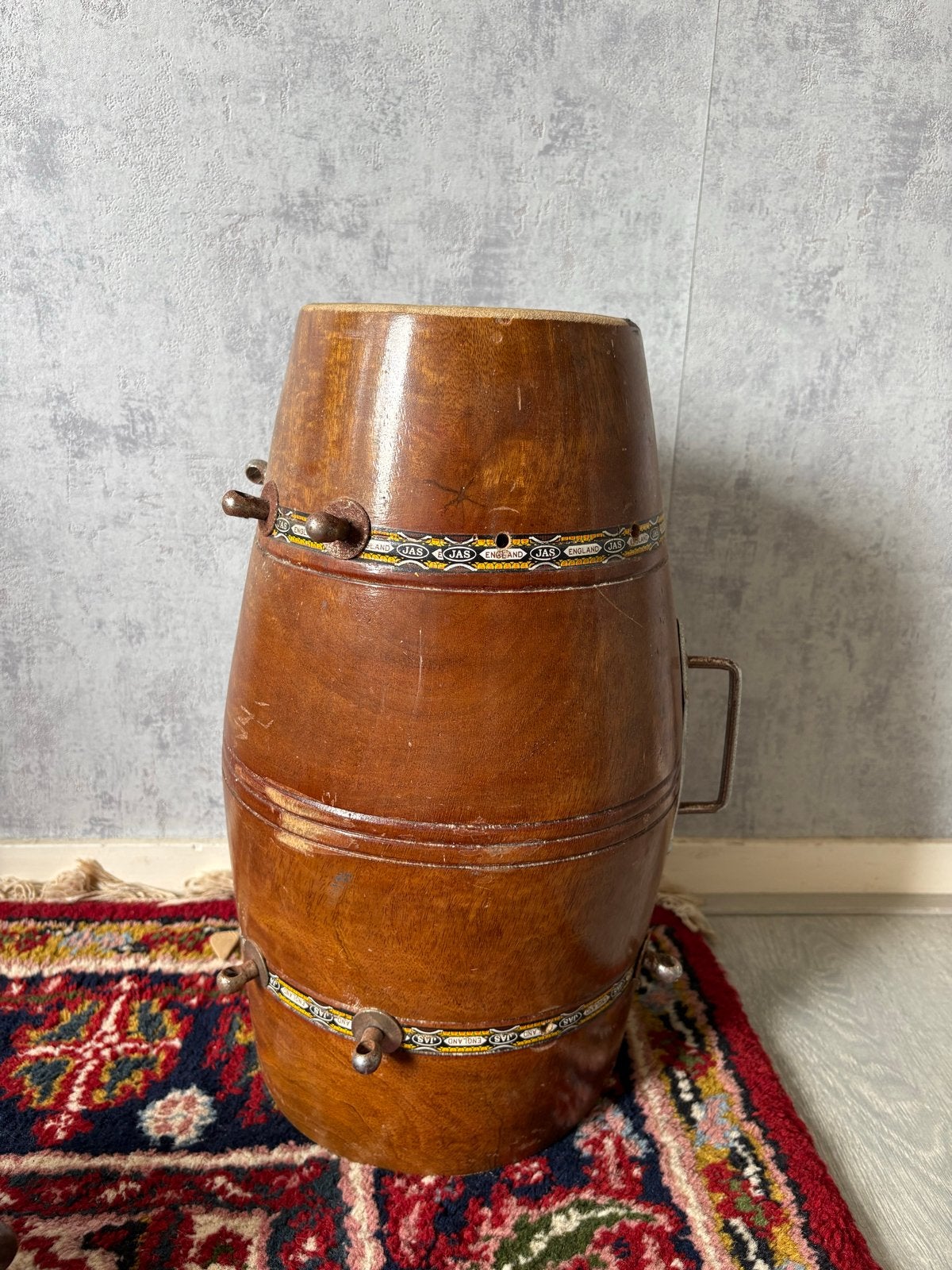 2 Dholaks uit India - Opknappers - Naal - Dhol - Dholak, Muziek en Instrumenten, Percussie, Ophalen, Gebruikt