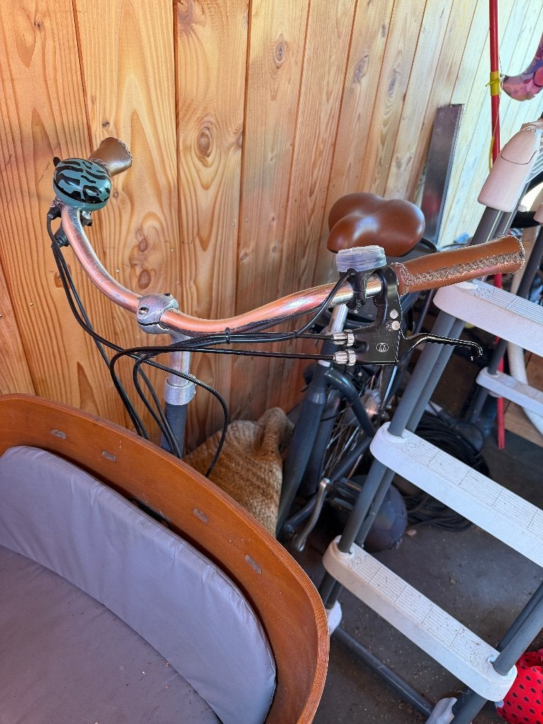 Babboe Curve (opknapper) - ideaal voor klusser of onderdelen, 4 kinderen of meer, Gebruikt, Elektrisch, Trommelrem