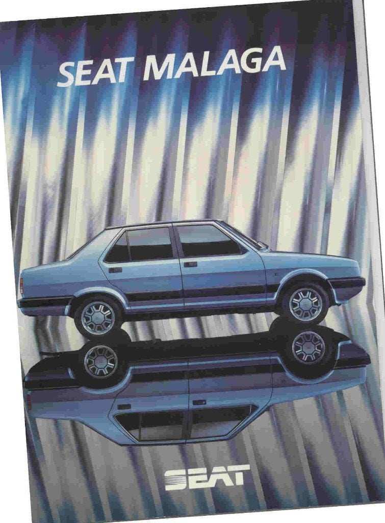 Seat Malaga (juli 1985), Ophalen of Verzenden, Nieuw, Overige merken