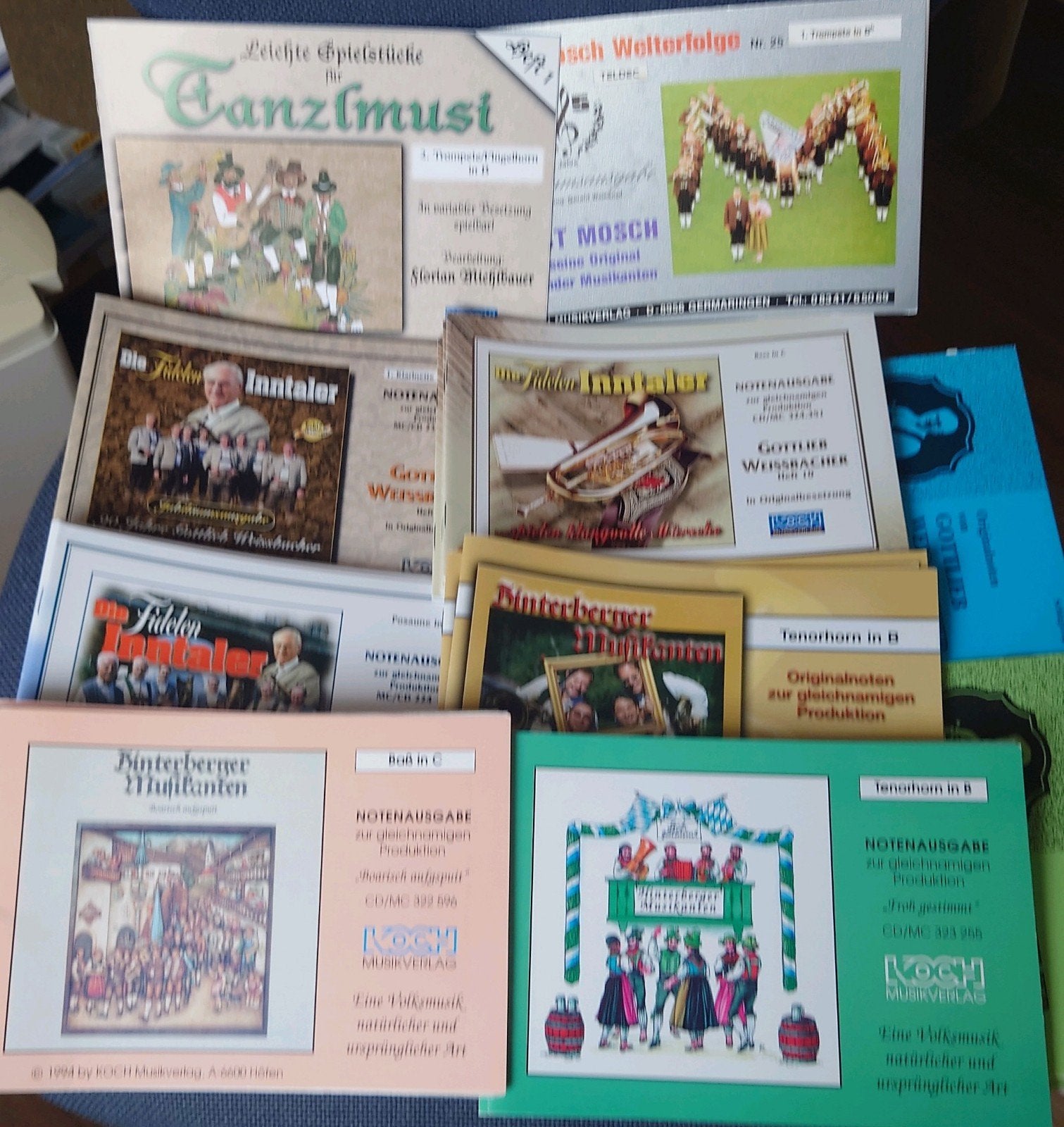 bladmuziek uit Beieren ( blaasmuziek), Gebruikt, Overige genres, Ophalen of Verzenden, Thema