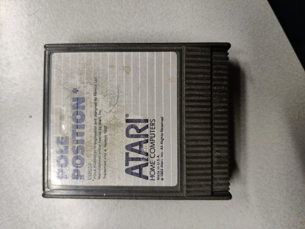 Pole position - Atari XL/XE Cartridge - RX8034 - U.S.A., Spelcomputers en Games, Gebruikt, Ophalen of Verzenden, Overige modellen
