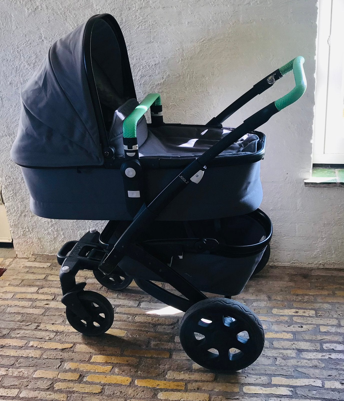 Joolz Geo 2 kinderwagen compleet, Gebruikt, Verstelbare duwstang, Combiwagen, Ophalen
