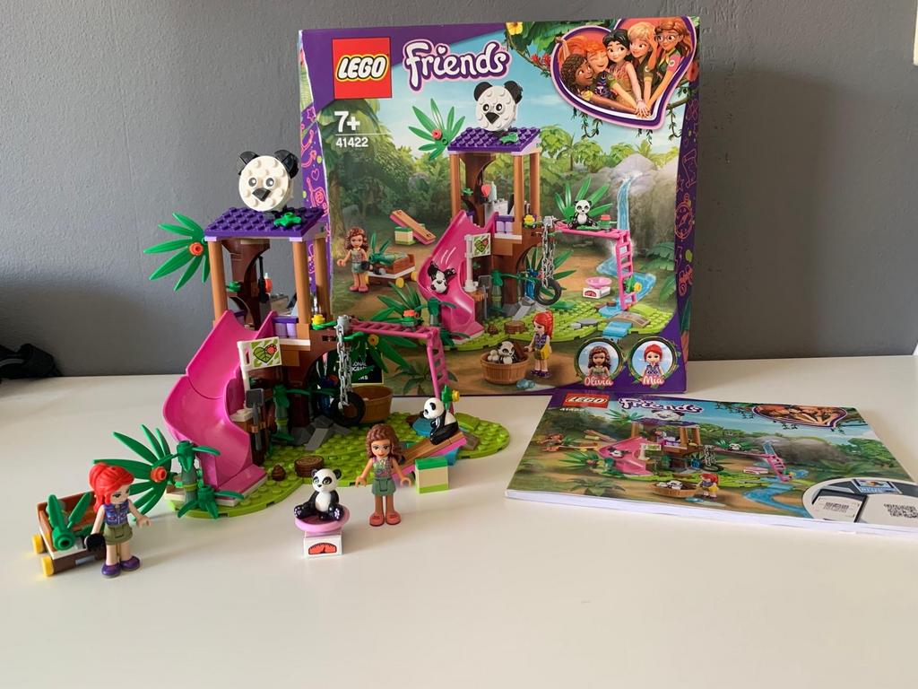 Lego Friends 41422 Panda Jungle Boomhut, Lego, Friends, Ophalen of Verzenden, Zo goed als nieuw