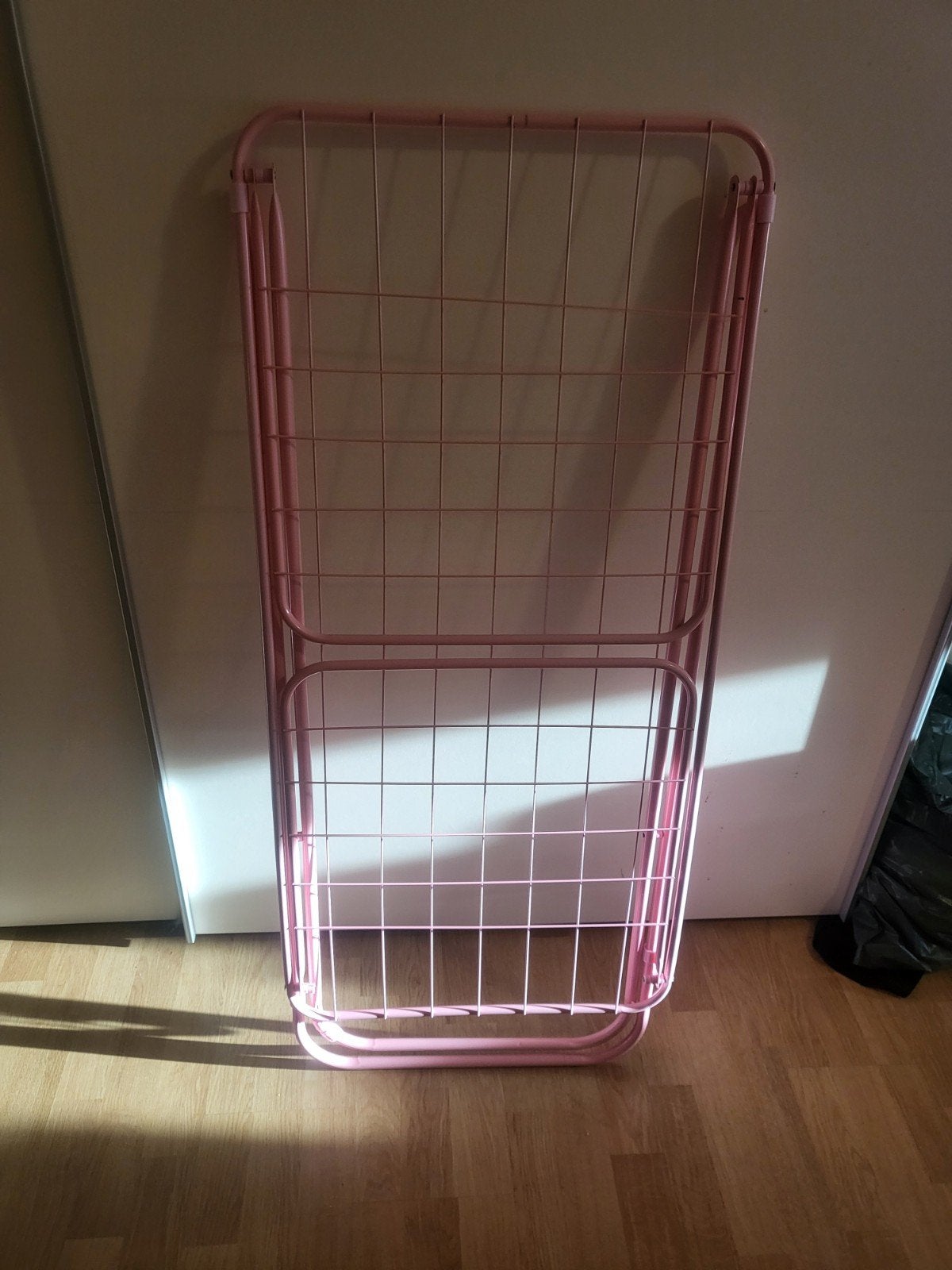 Roze opvouwbaar wasrek - Handig en ruimtebesparend, Ophalen, Zo goed als nieuw, Wasrek
