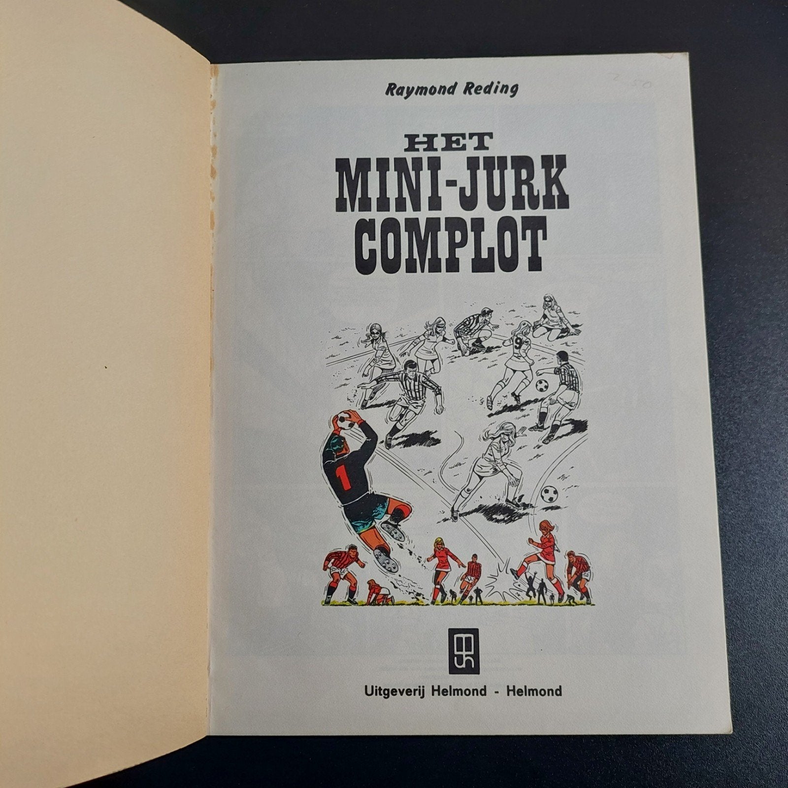 Vincent Larcher - Het Mini-Jurk Complot (1972), Ophalen of Verzenden, Gelezen
