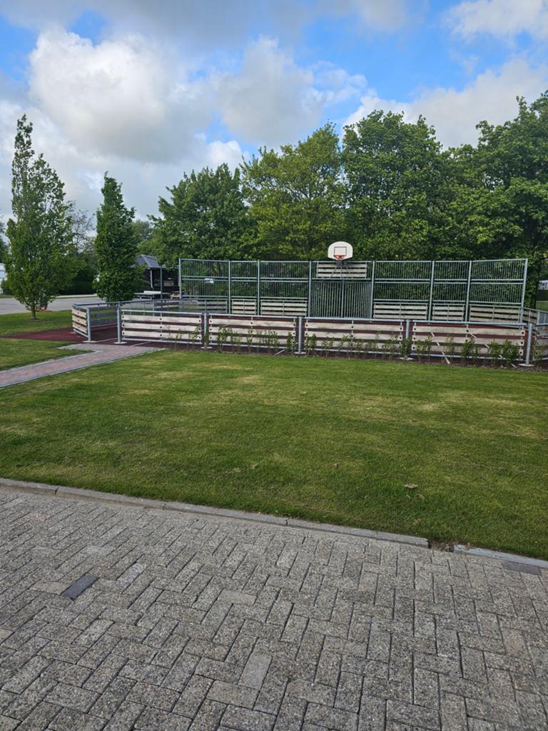 Hekwerk Sportveld