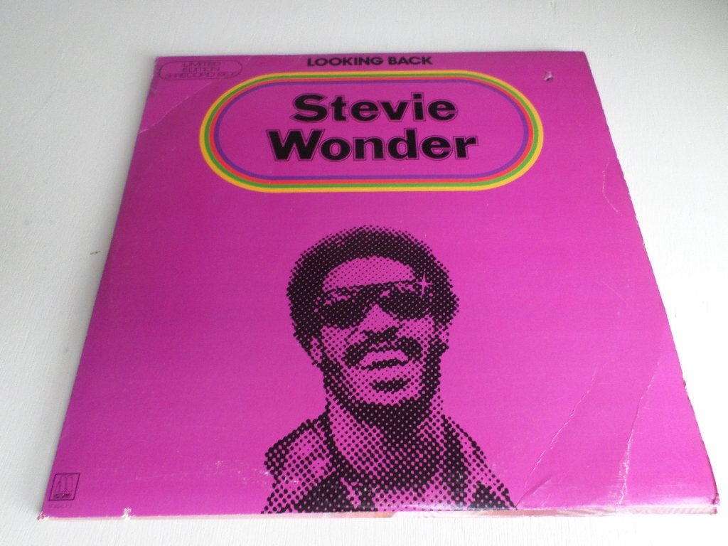 Stevie Wonder - Looking Back 3LP Set & 3 andere LP's van hem, Inclusief binnenhoes, Ophalen of Verzenden, Zo goed als nieuw, 12 inch