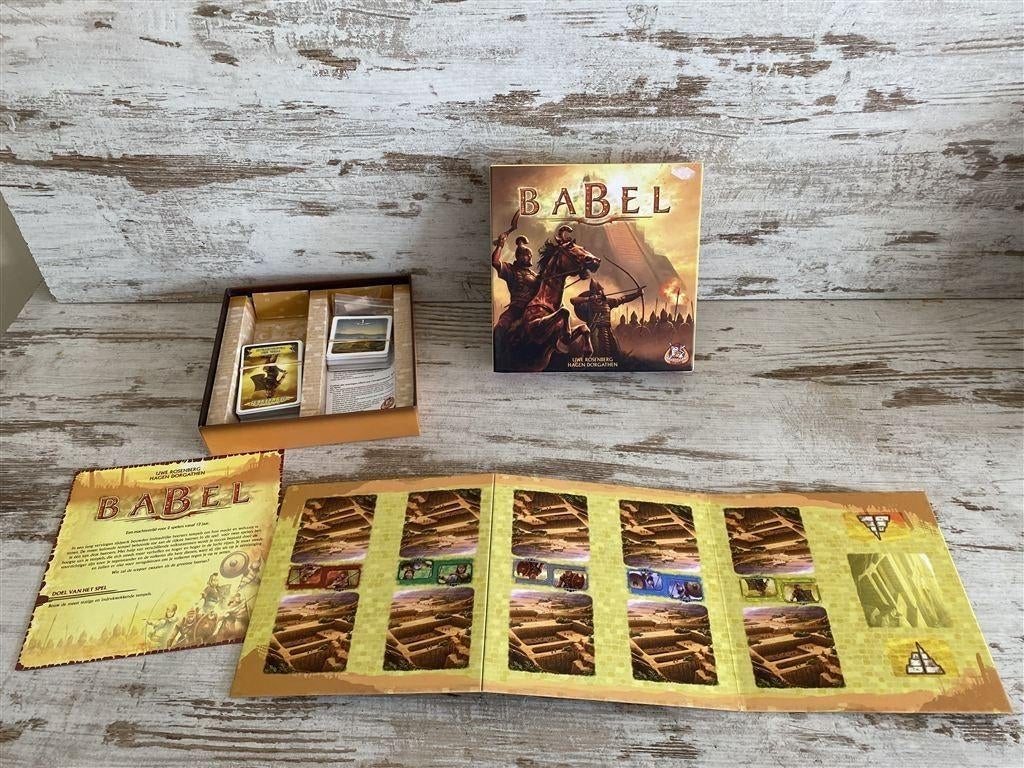 Babel gezelschapsspel bordspel [s882], Verzenden, Zo goed als nieuw