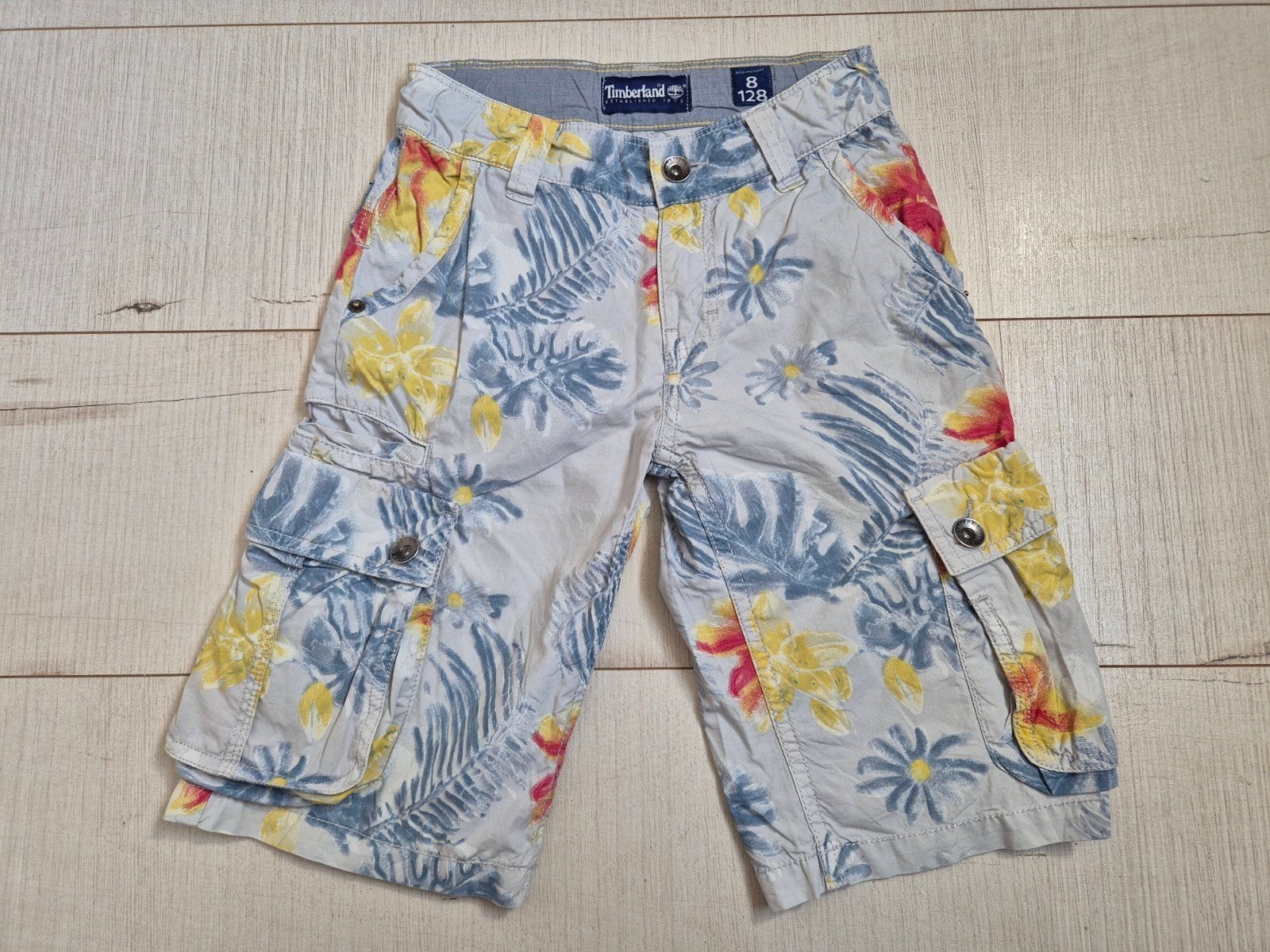 Leuke bermuda mt 128 (Timberland/ als NIEUW), Ophalen, Timberland, Jongen, Broek
