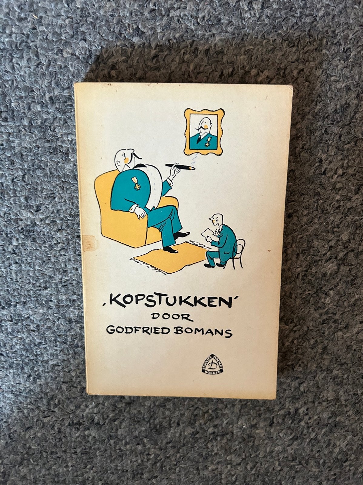 Kopstukken - Godfried Bomans (Humoristische Interviews), Ophalen of Verzenden, Gelezen, Nederland