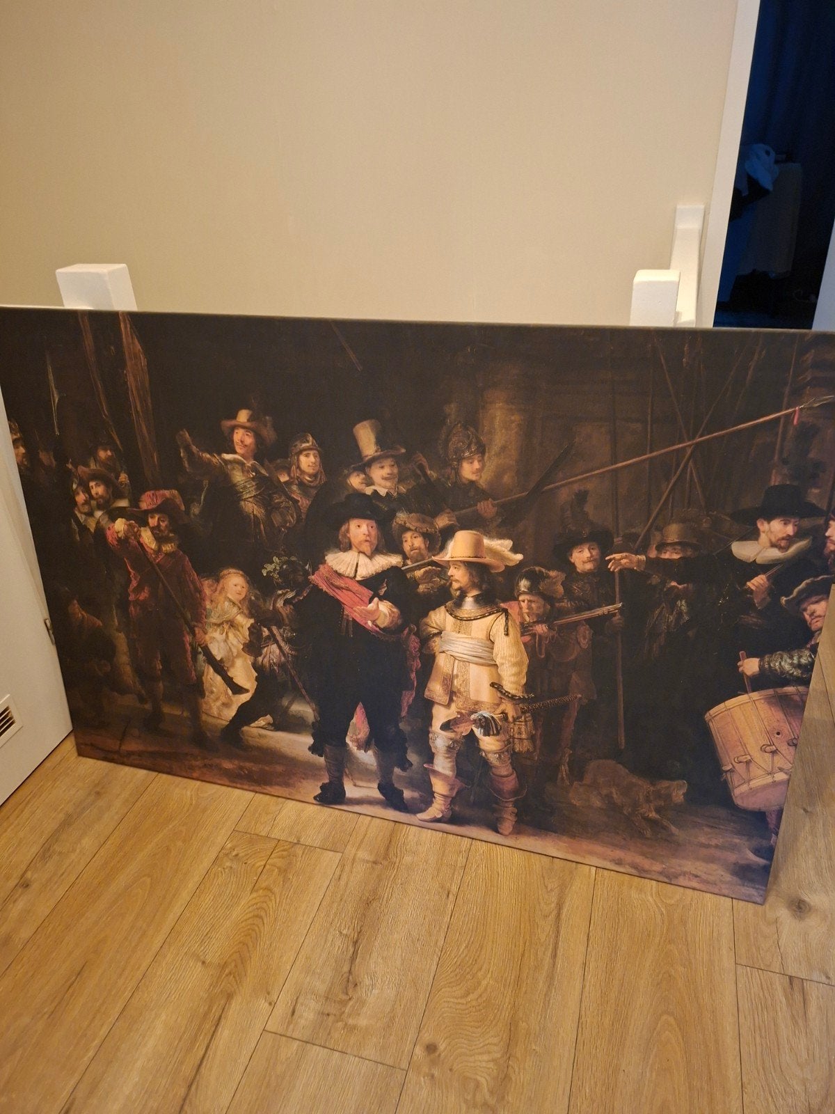 De nachtwacht groot canvas 150 x 100, Ophalen of Verzenden
