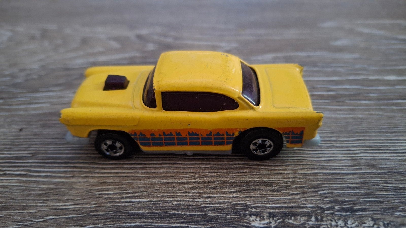 Vintage Hot Wheels '55 Chevy, Ophalen of Verzenden, Zo goed als nieuw, Auto