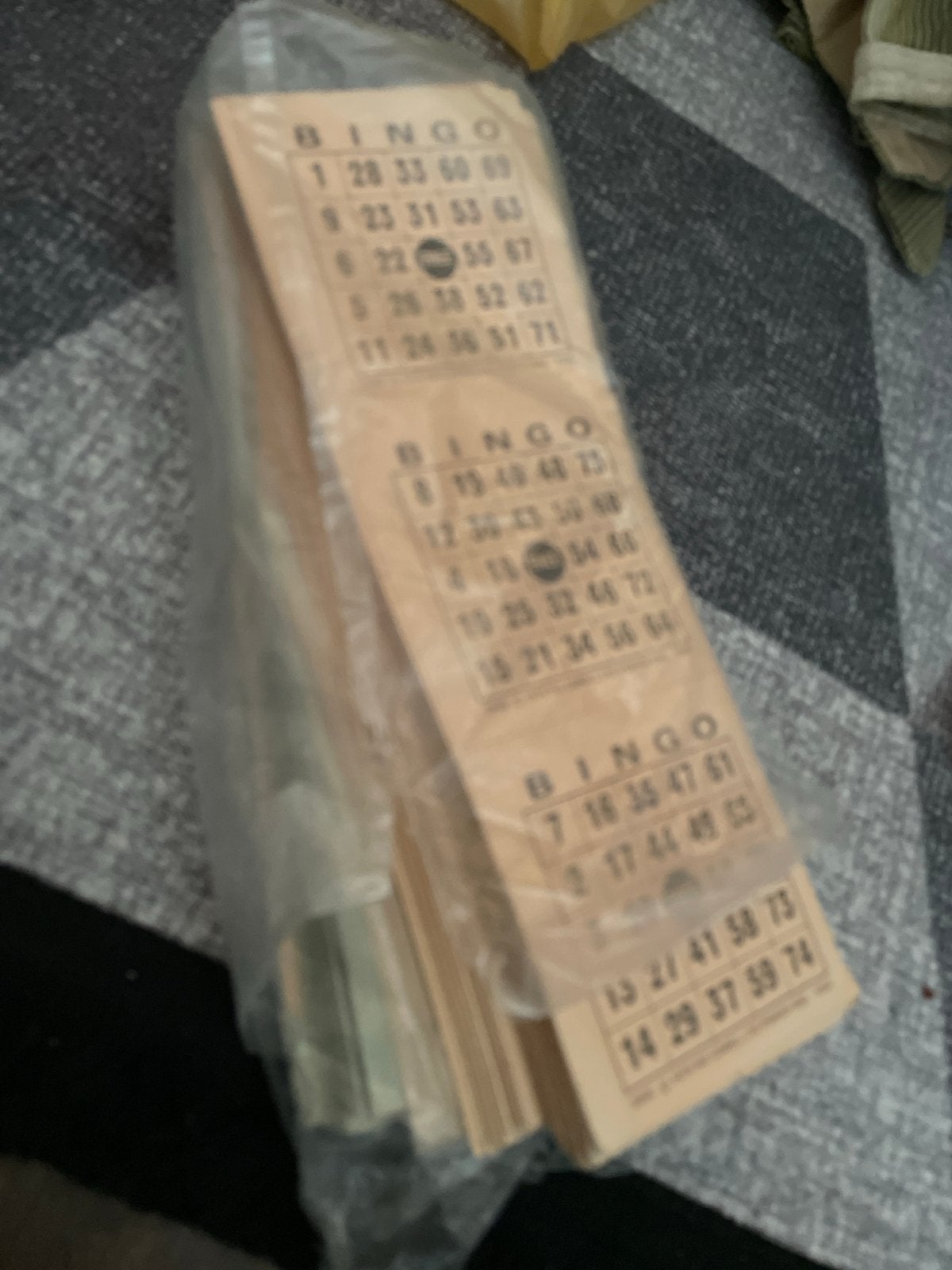 Vintage Bingokaarten - Origineel uit 1976, Ophalen of Verzenden, Zo goed als nieuw