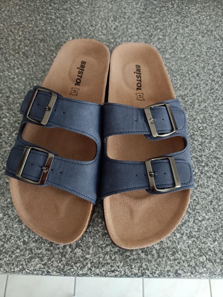 slippers , Bristol, Slippers, Blauw, Nieuw, Ophalen of Verzenden