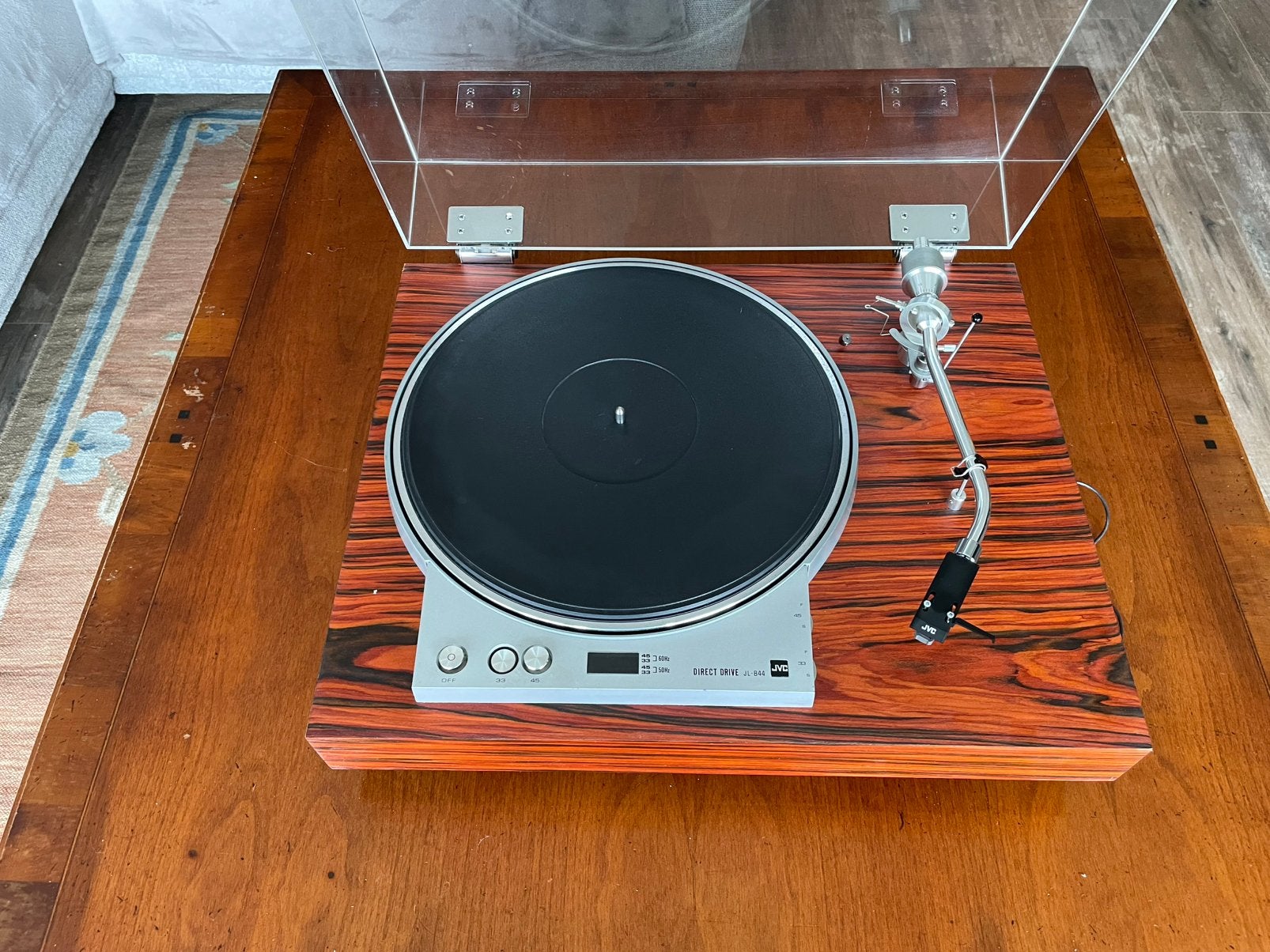 JVC direct drive JLB44 custum draaitafel, Ophalen, Zo goed als nieuw, Platenspeler, Overige merken